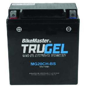 TRUGEL BATTERY FOR VN1700 09-UP M109R 06-UP C109R 06-12 M90 09-UP VN2000 04-12 VN1600 03-09 VN1500 99-08 (MG20CH-BS)