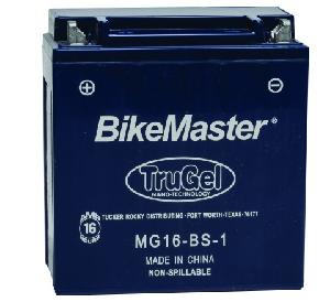 TRUGEL BATTERY FOR SUZUKI INTRUDER VL1500 S83 87-11 VL1500 C90 98-11 (MG16-BS-1)