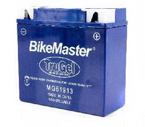 TRUGEL BATTERY FOR HARLEY DAVIDSON SOFTAIL 86-90 SPORTSTER 86-96 SUPER GLIDE 74-94 LOW RIDER 86-94 (MG19-BS)