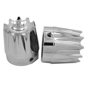 FRONT AXLE NUT CHROME EXCALIBUR (SET)