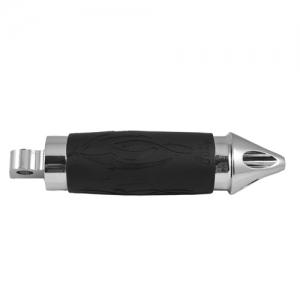 TRIBAL CHROME FOLDING FOOT PEGS