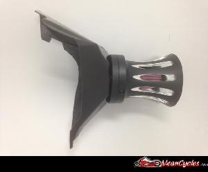 VELOCITY STACK AIR INTAKE FOR HONDA FURY (INCLUDES GEL COATED OR PAINTED MOUNTING BRACKET) 1 IN STOCK