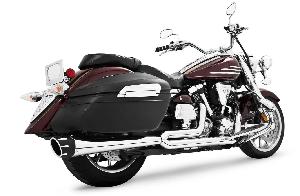 COMBAT 2 IN 1 EXHAUST SYSTEM FOR YAMAHA ROADLINER AND STRATOLINER 06-14 