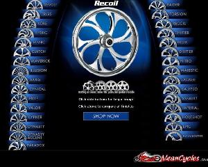 .CUSTOM WHEELS PACKAGE WITH TIRES MOUNTED AND BALANCED FOR SUZUKI M109R