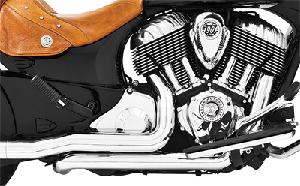 PERFORMANCE CHROME TRUE-DUAL HEADERS FOR INDIAN MOTORCYCLES 14-UP