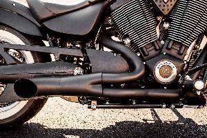 2 INTO 1 HOT ROD EXHAUST SYSTEM FOR VICTORY CRUISER MODELS