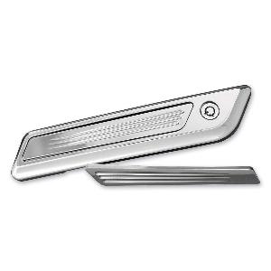 SADDLEBAG LATCH INSERTS FOR HARLEY FLH TOURING OEM SADDLEBAGS 14-UP (CHOOSE STYLE)
