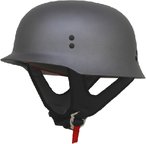 FX88 FROST GRAY HALF HELMET