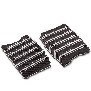 10 GAUGE ROCKER BOX TOP COVER BLACK FOR HARLEY DAVIDSON TWIN CAM MODELS 99-UP