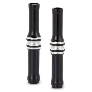 10 GAUGE PUSHROD COVER BLACK FOR HARLEY DAVIDSON TWINCAM MODELS 99-UP