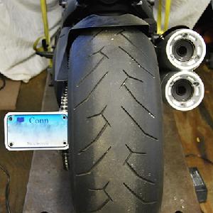 2 POSITION FENDER ELIMINATOR BRACKET SIDE MOUNT FOR DUCATI DIAVEL