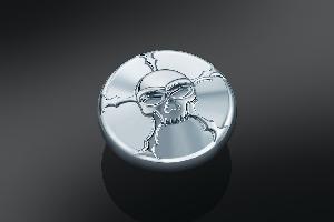 ZOMBIE GAS CAP FOR HARLEY DAVIDSON SCREW-TYPE TANKS WITH RIGHT-HAND THREAD 82-UP
