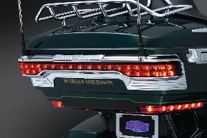 TRI-LINE ACCENT FOR REAR TOUR-PAK LIGHT FOR HARLEY DAVIDSON TOURING MODELS