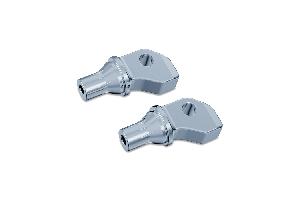 TAPERED ADAPTERS FOR INDIAN SCOUT MODELS FRONT FOOTPEGS OR REAR IF EQUIPPED WITH PASSENGER PEG MOUNTS 15-UP