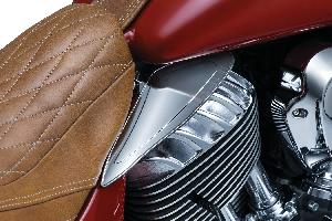 SADDLE SHIELDS HEAT DEFLECTORS FOR INDIAN 