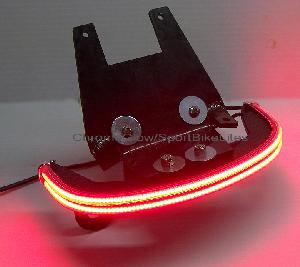 HONDA VTX 1300C AND 1800C DOUBLE ROW LED TAILLIGHT WITH TURN SIGNALS BAR