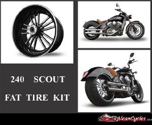 240 FAT TIRE KIT FOR INDIAN SCOUT & BOBBER MODEL
