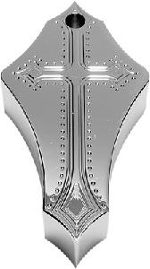 DARKSIDE HORN COVER FOR 90 UP MODELS WITH COWBELL STYLE HORN- BLACK (CHROME)