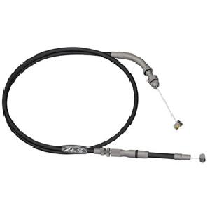 BLACK CLUTCH CABLES FOR SUZUKI M109R 06-UP (LENGTH OPTIONS)