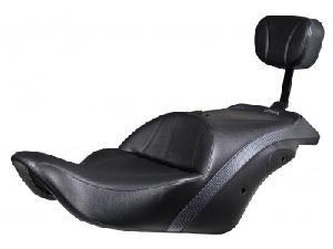 F6B KING SEAT W/PASSENGER BACKREST (Standard or Deluxe Model)
