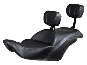 F6B KING SEAT W/DRIVER & PASSENGER BACKREST (Standard or Deluxe Model)