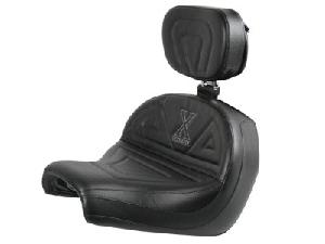LOWRDIER SEAT W/DRIVER BACKREST FOR VTX 1300C MODEL (PLAIN OR STUDDED)