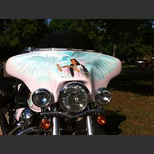 FAIRING FOR VULCAN 900 CLASSIC WITH JVC MARINE BLUETOOTH STEREO & SPEAKERS