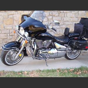 FAIRING FOR C90 WITH JVC MARINE BLUETOOTH STEREO & SPEAKERS