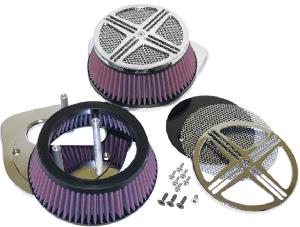 LOS ANGELES CHOPPERS AIR CLEANER xXx M109 CHROME 