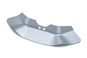 LOWER CHROME TRIPLE TREE WIND DEFLECTOR FOR INDIAN