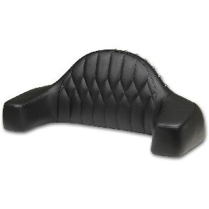 TRUNK MOUNTED PASSENGER BACKREST / ARMREST FOR INDIAN ROADMASTER 2015-UP - BLACK