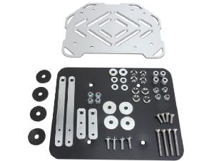 EXPEDITION ALUMINUM TOP CASE MOUNT FOR BMW R1200GS 13-16 LIQUID COOLED