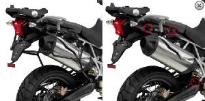 MONOKEY TUBULAR SIDE CASES HOLDER FOR TIGER 1200 EXPLORER