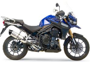LV ONE EVO SLIP ON MUFFLER FOR TIGER EXPLORER 1200 16-UP