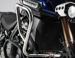 SW-MOTECH CRASH BARS ENGINE GUARDS FOR TRIUMPH TIGER EXPLORER '12-'15 | STAINLESS STEEL