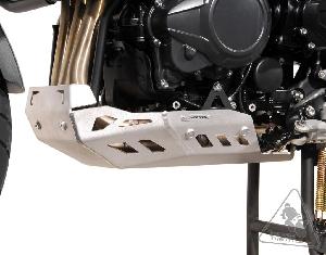 SW-MOTECH ALUMINUM SKID PLATE ENGINE GUARD FOR SELECT TRIUMPH EXPLORER MODELS
