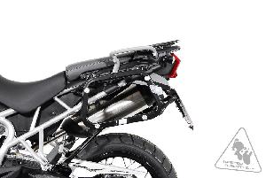 SW-MOTECH QUICK-LOCK EVO SIDECARRIERS TO FIT MANY SIDE CASE TYPES FOR TRIUMPH TIGER 800 '11-'14, TIGER 800 XC '11-'17, TIGER 800 XCA '15-'17, TIGER 800 XCX '15-'17, TIGER 800 XR '15-'17, TIGER 800 XRX '15-'17 & TIGER 800 XRT '17