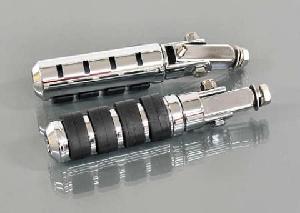CHROME MOTORCYCLE ISOLATION PEGS