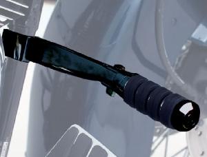 BLACK ULTIMATE HIGHWAY MOUNTS & PEGS FOR 1 1/4