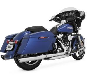 DRESSER DUALS CHROME HEADER SYSTEM FOR 2017-UP TOURING MODELS