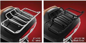 TOUR LUGGAGE RACK FOR INDIAN ((CHROME OR BLACK))