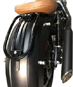 TUBULAR SOLO RACK FOR INDIAN SCOUT ((BLACK))