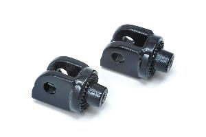 SPLINED PEG ADAPTERS GLOSS BLACK