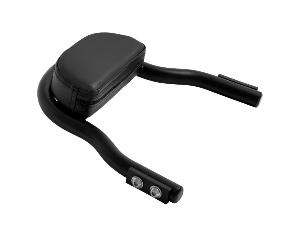 LOW BACKREST FORINDIAN SCOUT-BLACK (INCLUDES MOUNTING HARDWARE-COMPLETE KIT)