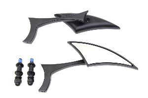 ODINS BLACK SET OF MIRRORS (PAIR)