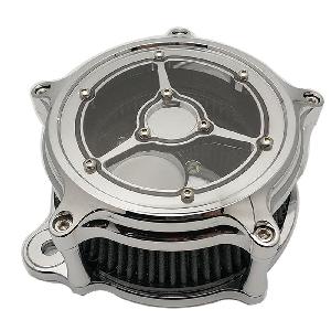 CLEAR DUAL INTAKE FOR M109R (CHROME) SET OF 2