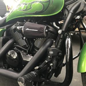 KAWASAKI VULCAN 900 PERFORMANCE AIR INTAKE (POLISHED OR BLACK)