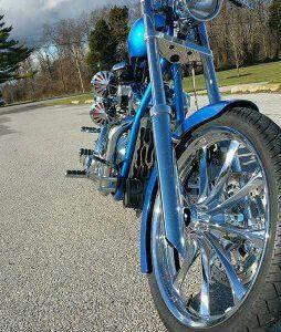 HONDA FURY SMOOTHIE LOWER FORK COVERS -CHROME