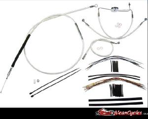 CABLE KIT COMPLETE FOR TOURING CVO MODELS ( HYDRAULIC CLUTCH)