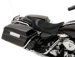 CABALLERO DIAMOND FAUX SUEDE SEAT FOR FLHR 97-07